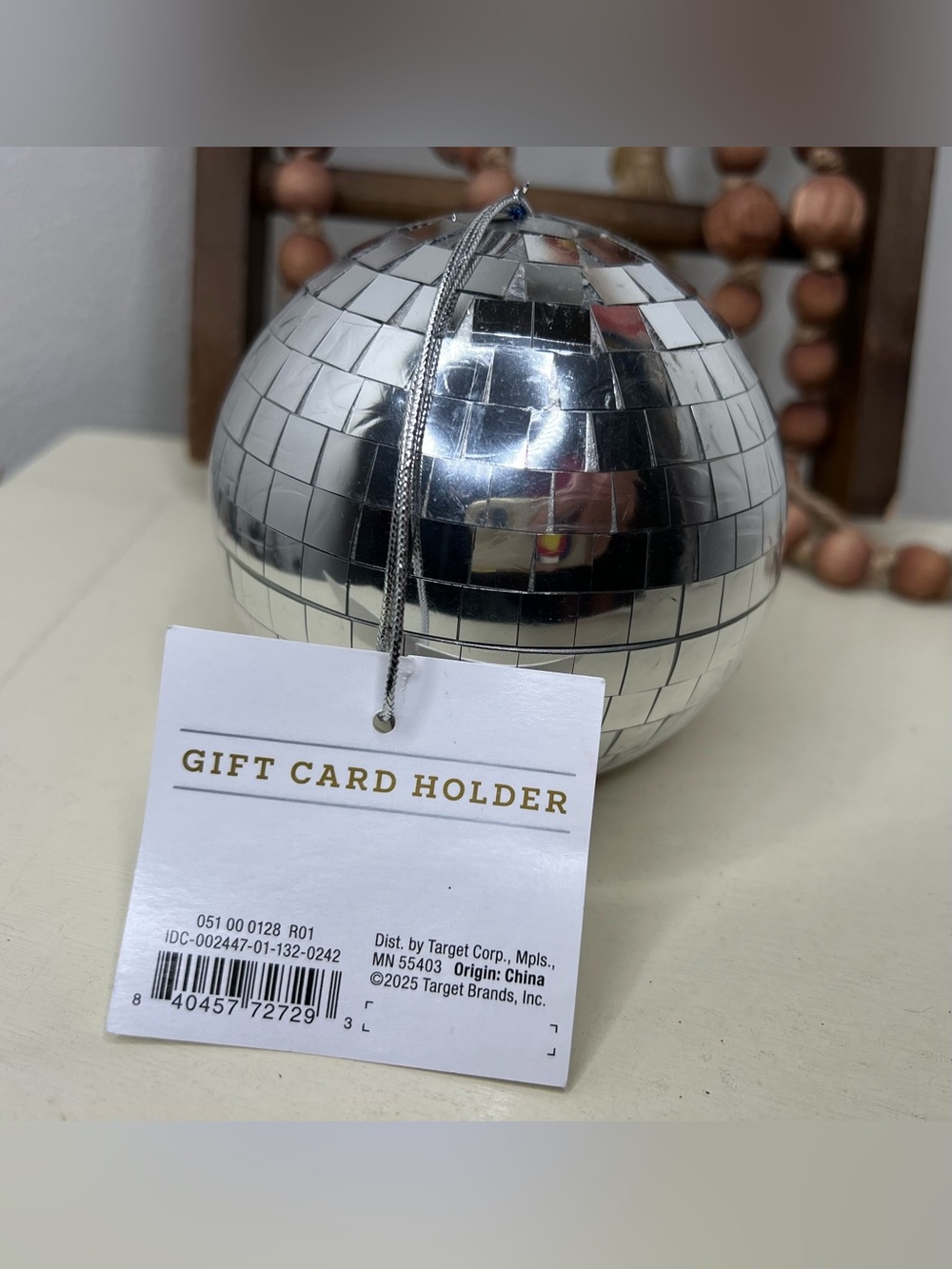 Brand New-Wondershop Gift Card Holder Ornament